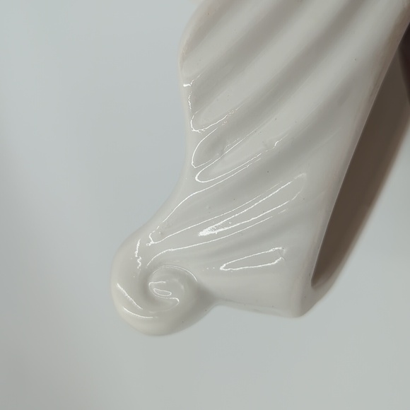 Vintage Swan Soap Dish 5 Inch White Shiny Ceramic Trinket Dish Decorative - Picture 7 of 11